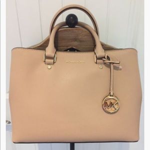 Michael Kors Savannah satchel handbag, large